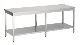Table de travail inox 2400x700x900 mm - Combisteel - 7812.0031