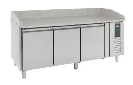Meuble à pizza 3 portes pleines positif 580 L - Combisteel - 7950.0044 Meuble à pizza 3 portes pleines positif 580 L - Combisteel - 7950.0044