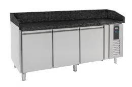 Meuble à pizza 3 portes pleines positif - Combisteel - 7950.0054 Meuble à pizza 3 portes pleines positif - Combisteel - 7950.0054