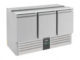 Saladette réfrigérée 3 portes pleines 368 L positive - Combisteel - 7950.0094 Saladette réfrigérée 3 portes pleines 368 L positive - Combisteel - 7950.0094