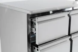 Photo 4 - Table desserte réfrigérée positive 4 tiroirs 257 l - combisteel - 7950.0110 - Combisteel - 7950.0110