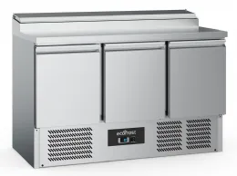 Saladette réfrigérée 3 portes pleines 392 L positive - Combisteel - 7950.5060