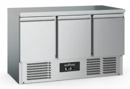 Table desserte réfrigérée 3 portes pleines 368 L - Combisteel - 7950.5080