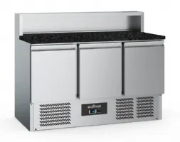 Meuble à pizza 3 portes pleines positif 402 L - Combisteel - 7950.5096 Meuble à pizza 3 portes pleines positif 402 L - Combisteel - 7950.5096