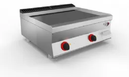 Plaque à snacker pro Triphasé à poser surface lisse chromée 7,8 kW - Sofraca - 7STP8CLE Plaque à snacker pro Triphasé à poser surface lisse chromée 7,8 kW - Sofraca - 7STP8CLE