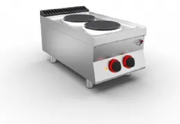 Fourneau professionnel Triphasé 2 feux 5,2 kW à poser - Sofraca - 7STPR2E - SOFRACA - 7STPR2E Fourneau professionnel Triphasé 2 feux 5,2 kW à poser - Sofraca - 7STPR2E - SOFRACA - 7STPR2E