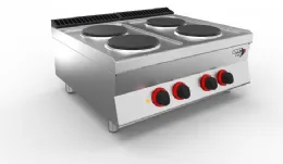 Fourneau professionnel triphasé 4 feux 10,4 kw à poser - sofraca - 7stpr4e - Sofraca - 7STPR4E Fourneau professionnel triphasé 4 feux 10,4 kw à poser - sofraca - 7stpr4e - Sofraca - 7STPR4E