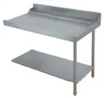 Table d'entrée et sortie pour machines à paniers 500 x 500 ou 600 x 500 - Furnotel - 80204 Table d'entrée et sortie pour machines à paniers 500 x 500 ou 600 x 500 - Furnotel - 80204