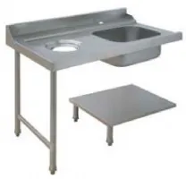 Table d'entrée professionnelle 500 x 500 ou 600 x 500 mm - Furnotel - 80207 Table d'entrée professionnelle 500 x 500 ou 600 x 500 mm - Furnotel - 80207