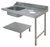 Table d'entrée 500 x 500 ou 600 x 500 mm - Furnotel - 80208