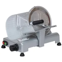 Trancheuse à jambon gravité, lame ø 300 mm, courroie, 0.18 kw - virtus - 8922/rn - Virtus group - 8922/RN