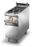 Friteuse cuisine pro électrique monobloc - Levage paniers - 22 L - EVO - Largeur 400 mm - Gamme QUEEN 900 - Baron - 90QFREVE422A Friteuse cuisine pro électrique monobloc - Levage paniers - 22 L - EVO - Largeur 400 mm - Gamme QUEEN 900 - Baron - 90QFREVE422A