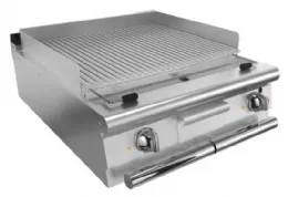 Grill pierre de lave à poser grillade électrique - 48 dm² - Largeur 800 mm - Gamme QUEEN 900 - Baron - 90QSGE800 Grill pierre de lave à poser grillade électrique - 48 dm² - Largeur 800 mm - Gamme QUEEN 900 - Baron - 90QSGE800