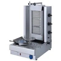 Grill kebab gaz avec 3 zones de chauffage, moteur inférieur, capacité 30 kg - virtus - 9826n - Virtus group - 9826N Grill kebab gaz avec 3 zones de chauffage, moteur inférieur, capacité 30 kg - virtus - 9826n - Virtus group - 9826N