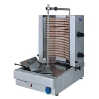 Grill kebab électrique avec 2 zones de chauffage, moteur inférieur, 30 kg, triphasé - virtus - 9830n - Virtus group - 9830N Grill kebab électrique avec 2 zones de chauffage, moteur inférieur, 30 kg, triphasé - virtus - 9830n - Virtus group - 9830N
