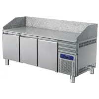 Meuble à pizzas 2150 mm avec 3 portes pleines 600x400 mm et 3 tiroirs, positif - virtus - 9927f - Virtus group - 9927F Meuble à pizzas 2150 mm avec 3 portes pleines 600x400 mm et 3 tiroirs, positif - virtus - 9927f - Virtus group - 9927F
