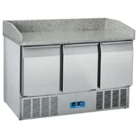Meuble à pizzas table avec 3 portes gn 1/1, positif - virtus - 9937t - Virtus group - 9937T Meuble à pizzas table avec 3 portes gn 1/1, positif - virtus - 9937t - Virtus group - 9937T