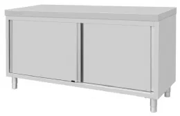 Armoire inox et 3 niveaux - vogue - fu587 - Vogue - FU587