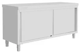 Photo 2 - Armoire inox et 3 niveaux - vogue - fu587 - Vogue - FU587