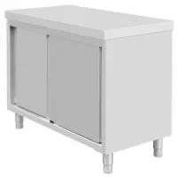 Armoire inox et tablette centrale - vogue - fu585 - Vogue - FU585