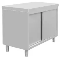 Photo 3 - Armoire inox et tablette centrale - vogue - fu585 - Vogue - FU585