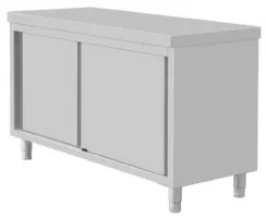 Armoire inox et tablette centrale - vogue - fu586 - Vogue - FU586