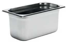 Bac gastro GN 1/3 inox AISI 304 capacité 6,75 L - Gastro M - GR712 Bac gastro GN 1/3 inox AISI 304 capacité 6,75 L - Gastro M - GR712