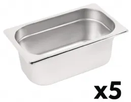Bac gastro GN 1/4 inox 12,5 L - Vogue - S407