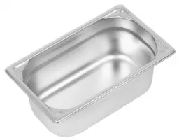 Bac gastro inox 304 GN 1/4 capacité 2,5 L - Vogue - DW447 Bac gastro inox 304 GN 1/4 capacité 2,5 L - Vogue - DW447