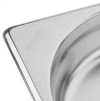 Photo 4 - Bac gastro inox gn 1/4 1,13 l - vogue - gm313 - Vogue - GM313