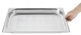 Photo 3 - Bac gastro perforé inox 201 capacité 5,8 l - vogue - k839 - Vogue - K839