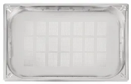 Photo 4 - Bac gastro perforé inox 304 gn 1/1 13,5 l - vogue - dw462 - Vogue - DW462
