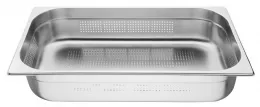 Photo 2 - Bac gastro perforé inox gn 1/1 100 mm capacité 13,5 l - vogue - k841 - Vogue - K841