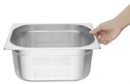 Photo 2 - Bac gastro perforé inox gn 1/2 9 l - vogue - k846 - Vogue - K846