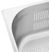 Photo 3 - Bac gastro perforé inox gn 1/2 9 l - vogue - k846 - Vogue - K846