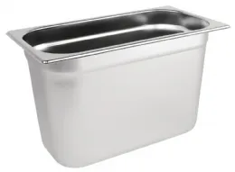 Bac gastronorm GN 1/3 inox 201 6,7 L - Vogue - K936