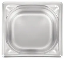 Photo 4 - Bac gastronorm gn 1/6 en inox 304 capacité 1,7 l - vogue - dw450 - Vogue - DW450