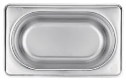 Photo 3 - Bac gastronorm gn 1/9 en inox 201 capacité 80 cl - vogue - k825 - Vogue - K825
