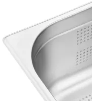 Photo 3 - Bac gastronorm perforé inox 201 20 l - vogue - k842 - Vogue - K842