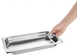 Photo 2 - Bac gastronorme en acier inoxydable 1,45 l - vogue - gm311 - Vogue - GM311