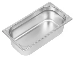 Bac gastronorme GN 1/3 en inox 304 capacité 3,7 L - Vogue - DW443 Bac gastronorme GN 1/3 en inox 304 capacité 3,7 L - Vogue - DW443