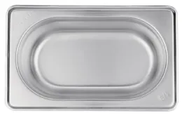 Photo 3 - Bac gastronorme gn 1/9 acier inoxydable 60 cl - vogue - k824 - Vogue - K824