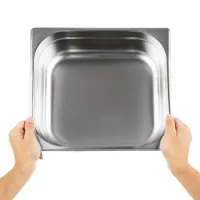 Photo 2 - Bac gastronorme gn 2/3 inox 201 8,7 l - vogue - k812 - Vogue - K812