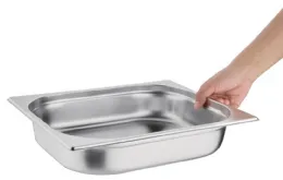Photo 2 - Bac gastronorme inox 201 gn 1/2 4 l - vogue - k927 - Vogue - K927