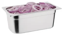 Photo 3 - Bac gastronorme inox 201 gn 1/3 3,7 l - vogue - k933 - Vogue - K933