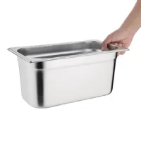 Photo 2 - Bac gastronorme inox 201 gn 1/3 5,7 l - vogue - k934 - Vogue - K934