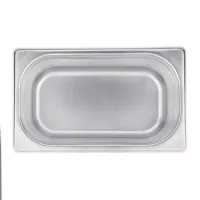 Photo 3 - Bac gastronorme inox 201 gn 1/4 4 l - vogue - k820 - Vogue - K820
