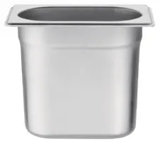 Photo 4 - Bac gastronorme inox 201 gn 1/9 capacité 1 l - vogue - k826 - Vogue - K826