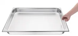 Photo 2 - Bac gastronorme inox 201 gn 2/1 19 l - vogue - k802 - Vogue - K802