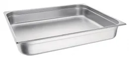 Bac gastronorme inox 201 GN 2/1 29 L - Vogue - K804